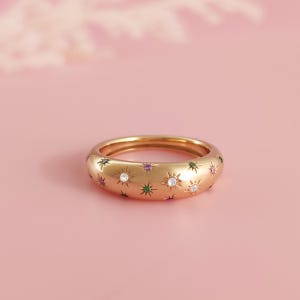 Solid Gold Cremation Ashes Birthstone Ring |DIY Ashes Jewelry Kit, Pet Ashes  Ring, Memorial Jewelry, Solid Gold Cremation Ring, Handmade