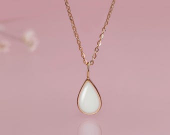 Muttermilch Schmuck Kit, Sterling Silber Muttermilch Teardrop Halskette, Geschenk für Frau, Weihnachten/Jahrestag/Geburtstag/Muttertagsgeschenke
