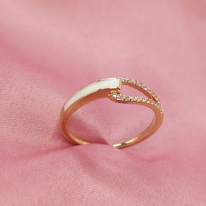 Crossover Stackable Breastmilk  Ring, DIY breastmilk solid gold ring kit,Breastmilk Jewelry,Mother&#39;s day/Christmas gift,gift for wife/mom