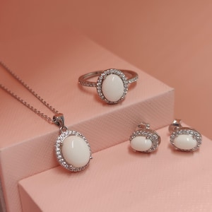 DIY breastmilk jewelry set kit(ring necklace earrings), Classic Oval Breastmilk Ring ,Christmas gift/Anniversary/birthday/mother&#39;s day gift