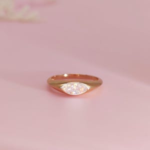 Solid gold Marquise Ashes Ring,10k,14k DIY Cremation Jewelry Kit, Sterling Silver Ashes Keepsake, Pet Ashes Ring, Pet Cremation Necklace