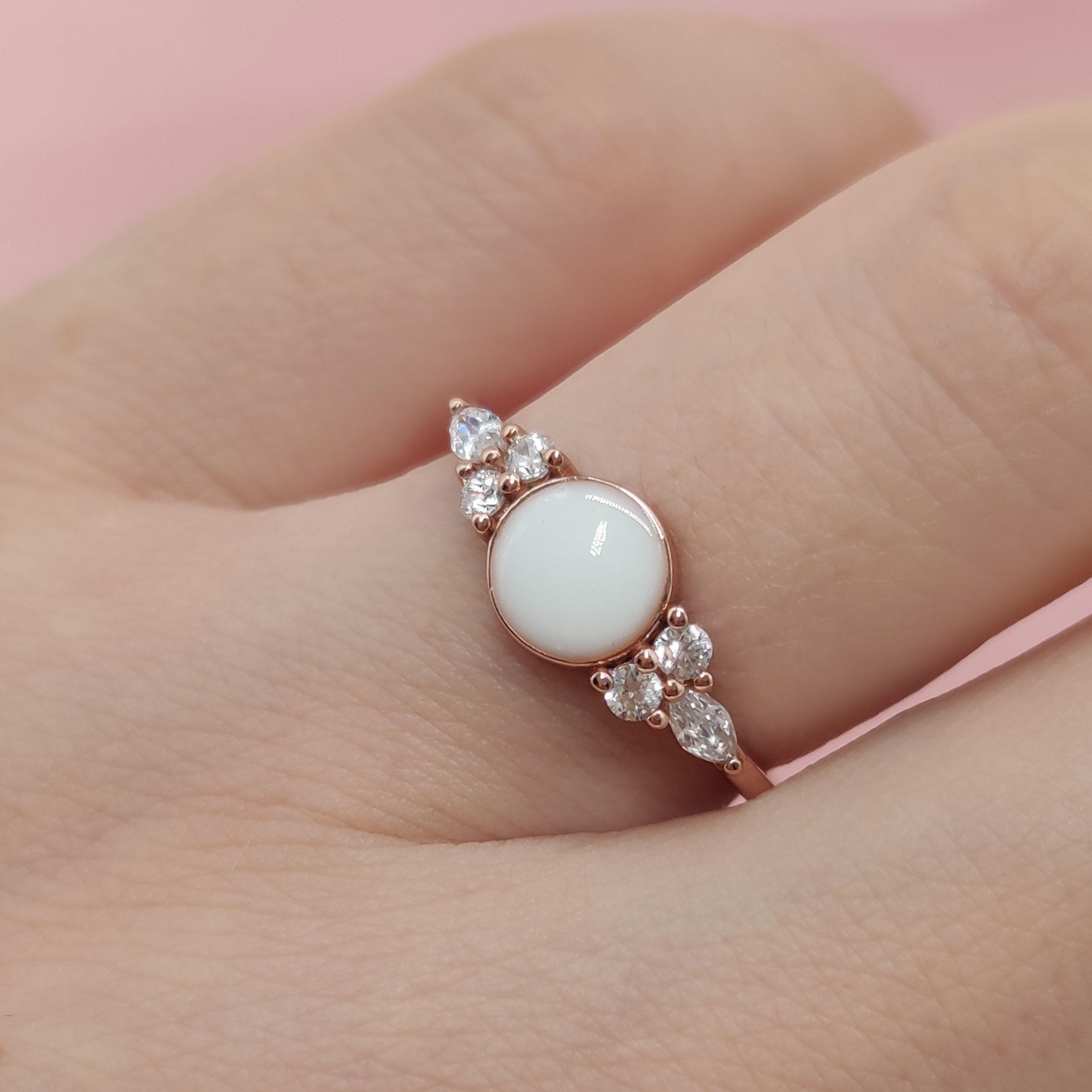 DIY Breastmilk Jewelry Kit Breastmilk Round Elegant Ring,gift for Wife ...
