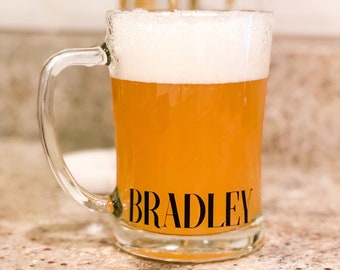 Personalised Beer Glass / Stein / Cup / Tankard
