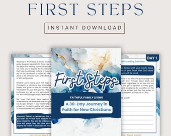 Bible Study for Beginners: 30-Day Devotional & Journal (PDF)