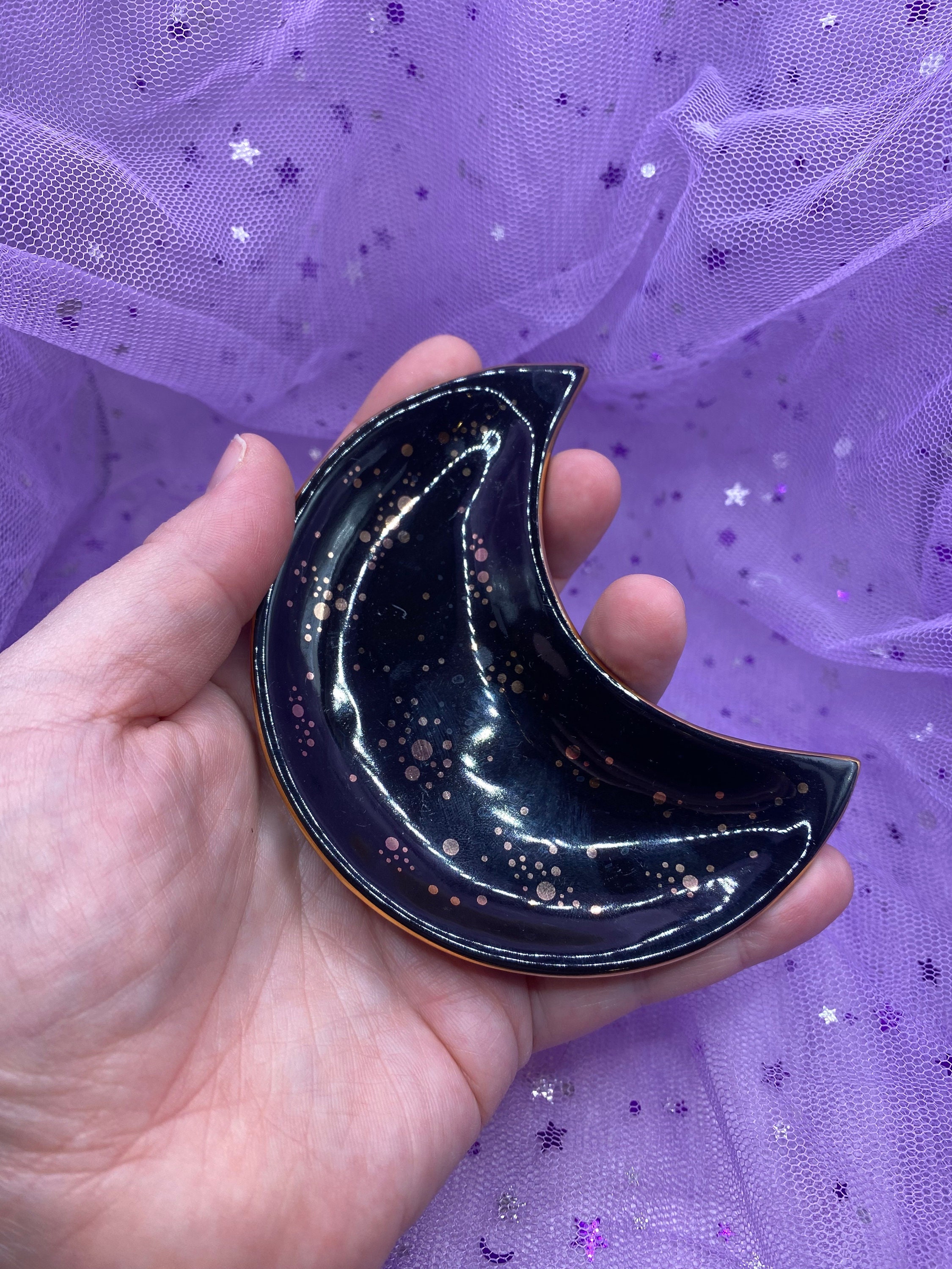 Ceramic Moon Dish Etsy