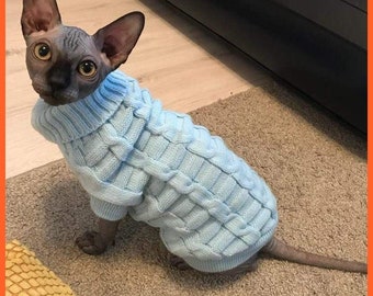 Leisure Pet Cat Sweater | Comfortable Cat Clothes For Cooler Months