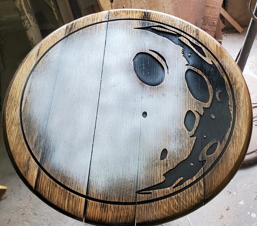CNC Custom Wood Round Decor Etsy