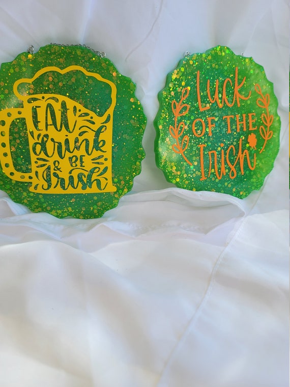 Irish signs - Irish Decor signs - Irish wall hanging - door hanging sign - fun wall decor - luck of the Irish sign - eat, drink and be Irish