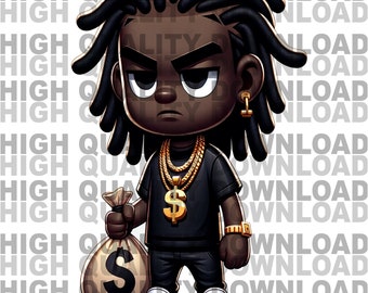 Hip Hop Boy, Money Bag, Street, B-Boy, sublimation, digital download, png