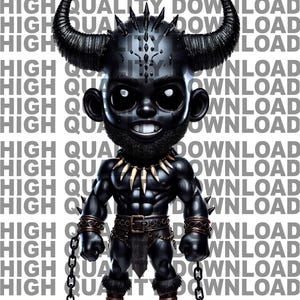 Grenada Jab Jab Chibi, Carnival Festival Male, png, Boy Jab Jab in Grenada,  Chibi png, digital, Grenada png, Black png,