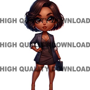 Boss lady afro woman png sublimation design download, boss woman png, business woman png, afro woman png, sublimate designs download