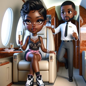 Girls Trip png, Ladies Trip, Divas Melanin Girlfriends, Sublimation Design, Ladies Getaway,Private jet png,  Tumbler