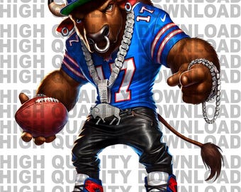 Buffalo Teddy Bear png, PNG, Buffalo Football  Inspired png, digital download, PNG
