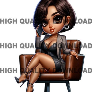 Boss lady afro woman png sublimation design download, boss woman png, business woman png, afro woman png, sublimate designs download
