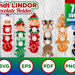 Lindor Halter Ornament SVG Bundle,LINDOR,Lindt,Weihnachten,Candy,DIY,Druck & Schnitt,Printables,Cricut,Dekorationen,Baum,Filler,sofort download