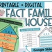 Fact Family Houses | Math Center Activity, Math Games, Interactive Math ...
