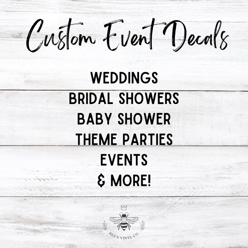 On Cloud Nine Decal for Baby and Bridal Showers - Cute Backdrop Decal ...
