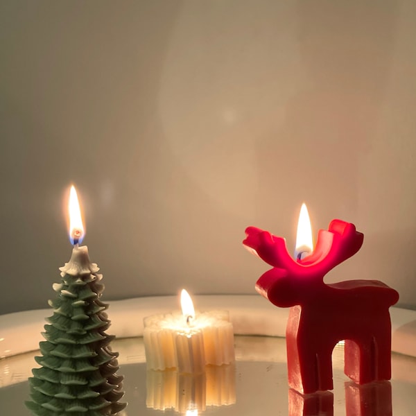 Christmas Candles Etsy UK