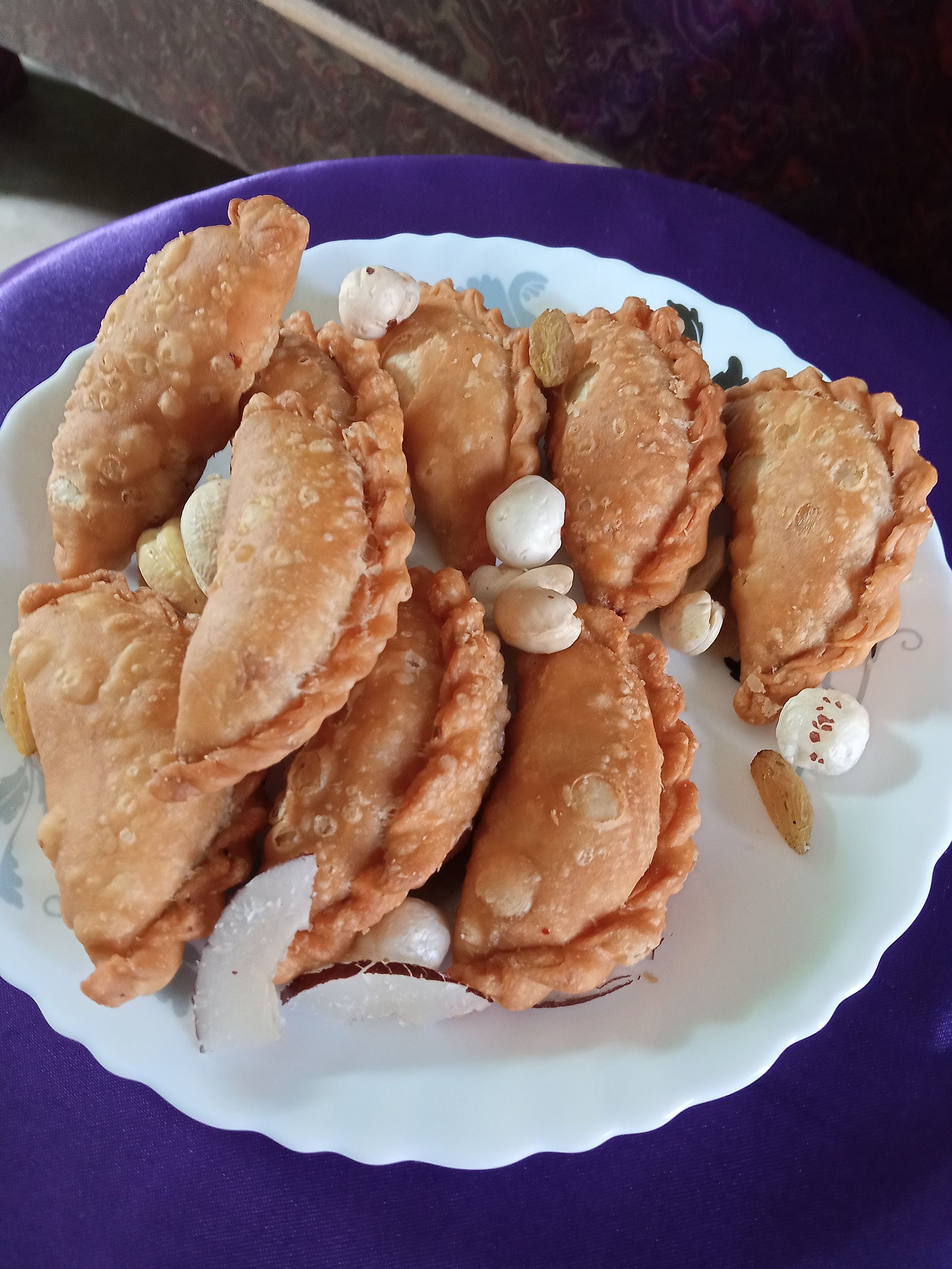 Homemade Semolina Dry Fruits Gujiya Karanji Padukiya Etsy