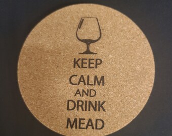 Keep Calm & Drink Champagne... Keyring Magnet Coaster Wine Gifts 