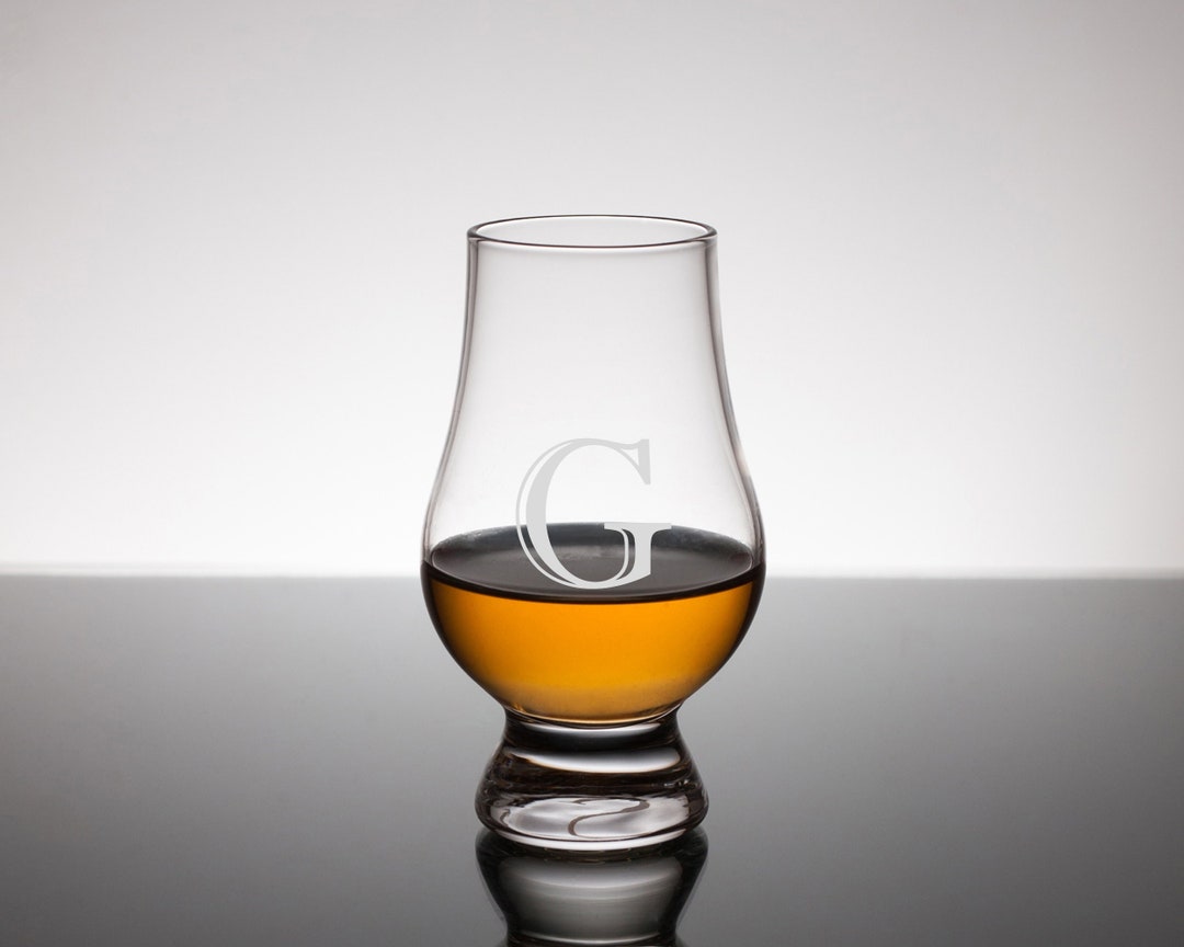 6pack Glencairn Whisky Glasses Bourbon Snifter Custom Glencairn