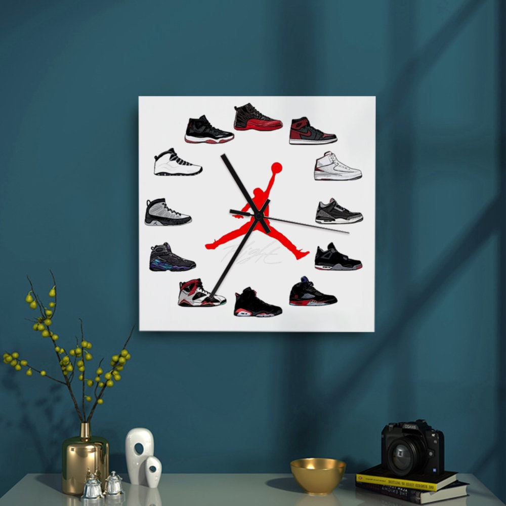 air jordan wall clock