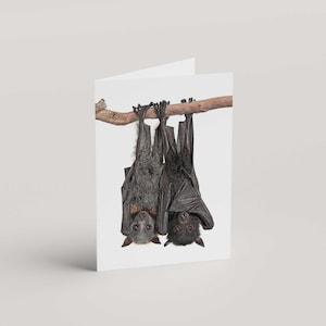 Flying Foxes Greeting Card
