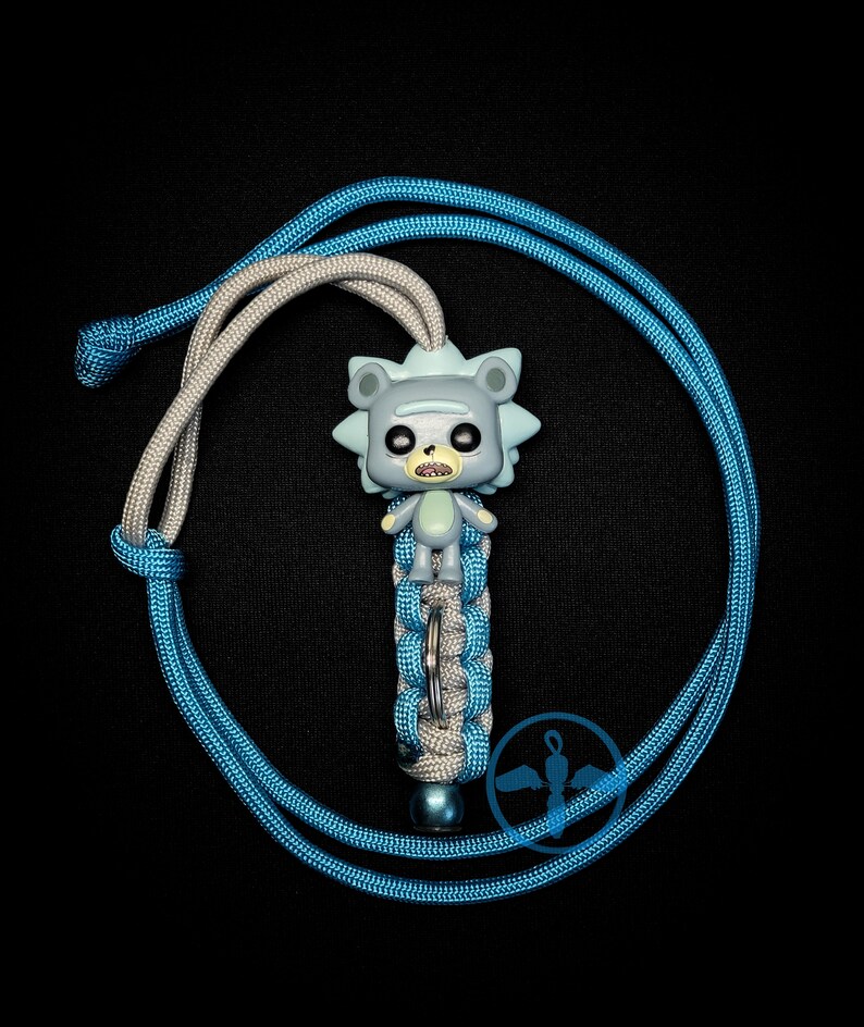 Morty Paracord Lanyard Keychain | Etsy