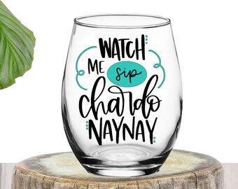 Fun Wine Glass | Funny Wine Glass | Wine Glass for Him | Wine Glass for Her | Birthday Gift | Hostest Gift | Gift for Her | Gift for Him