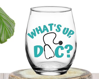 Doctor Gift | Med School Gift | Med Student Gift | Residency Gift | New Doctor | Doctor Thank You | What's Up Doc | Med School Graduation