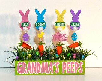 Easter Decor | Easter Gift | Easter Family Keepsake | Personalized Easter Gift | Personalized Easter Decor | Easter Gift for Mom