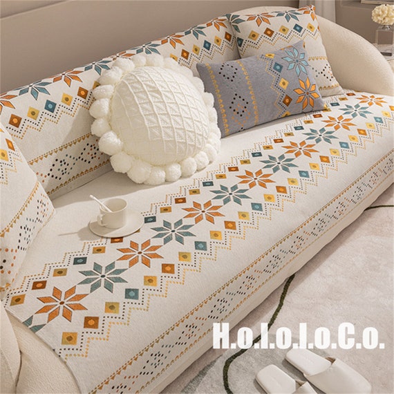 Chenille throws for sofas outlet