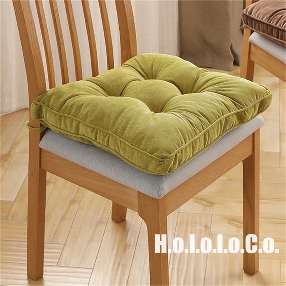 Multi-colors 1818''soft Seat Pad With Ties,thick Chair Cushion,plush Sofa  Cushion,corduroy Seat Cushion,floor Cushion,chair Pad 