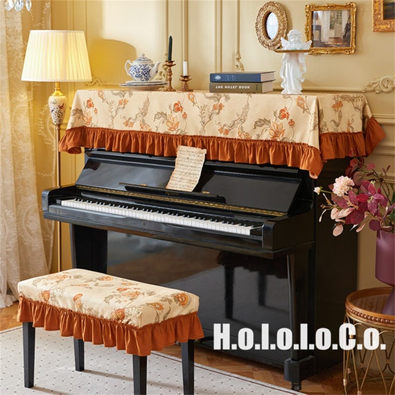 Piano dust cover cloth deals