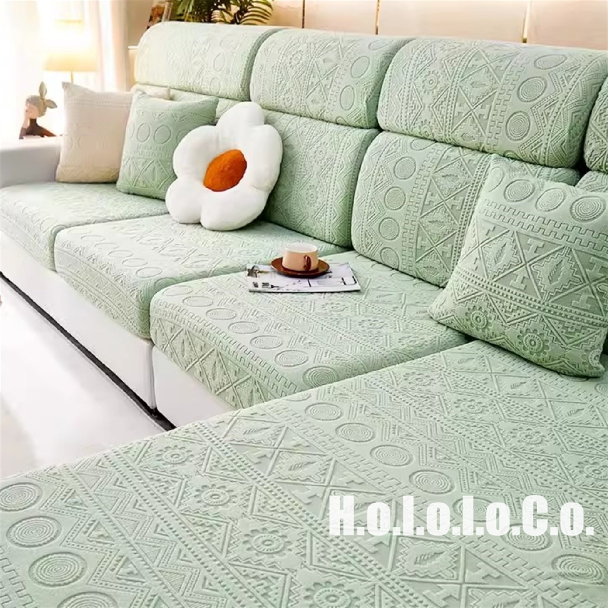 L type sofa cover design deals
