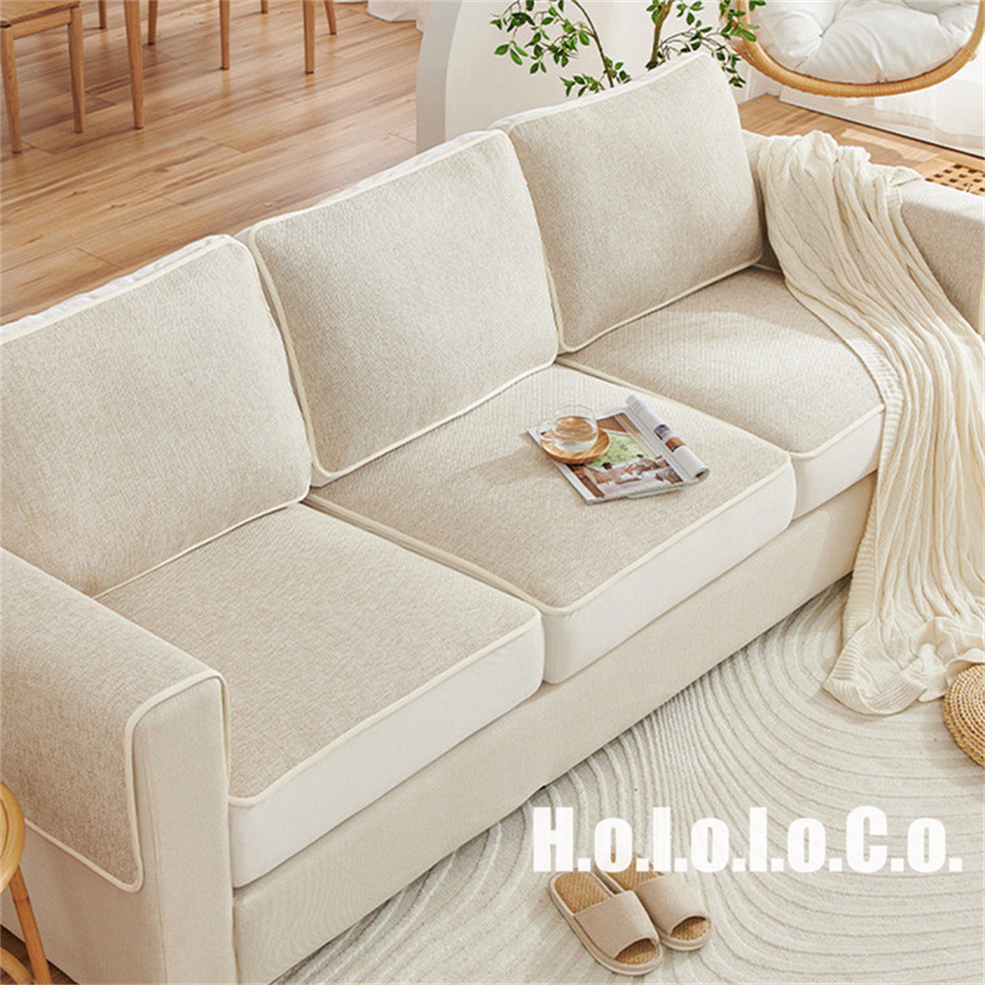 Bohemia Sofa Cushion Chenille Non-slip Cushion Living Room Sofa Cover Towel  All Season Dust-proof Sofa Seat Cover Furniture Case - AliExpress