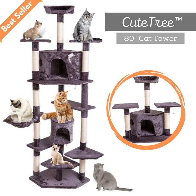 etsy cat tower