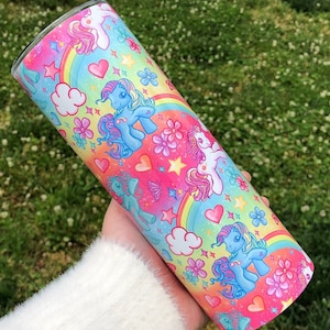 Little Pony Rainbow Steel Tumbler