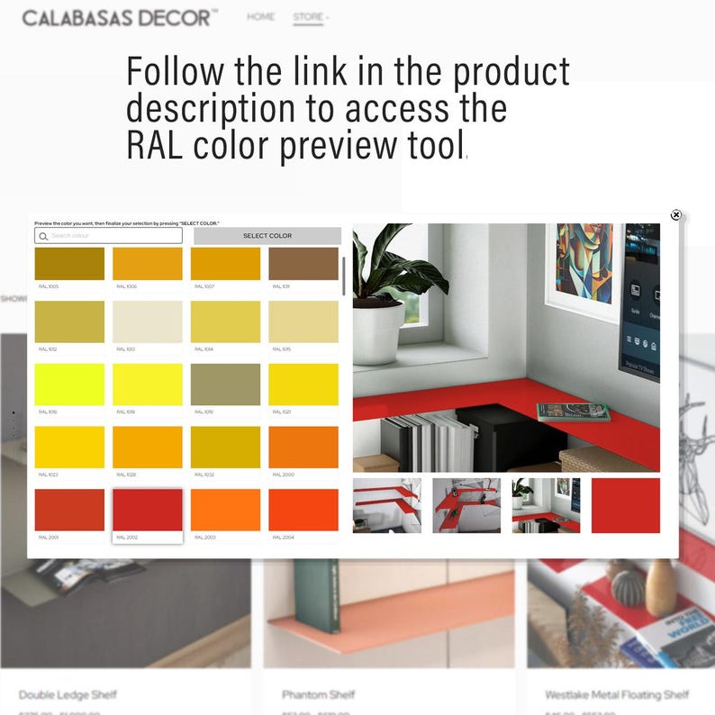 Powder Coat RAL Colors Custom - Etsy