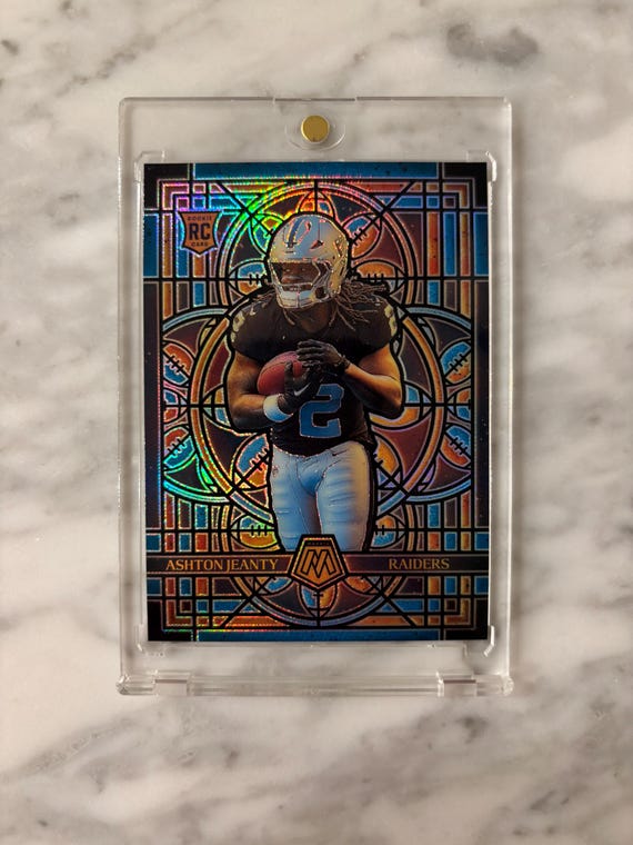 Ashton Jeanty Mosaic Stained Glass CASE HIT Las Vegas Raiders Rookie Card  Ultra Rare - Etsy