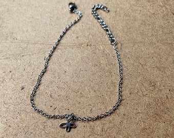Stainless Butterfly Anklet