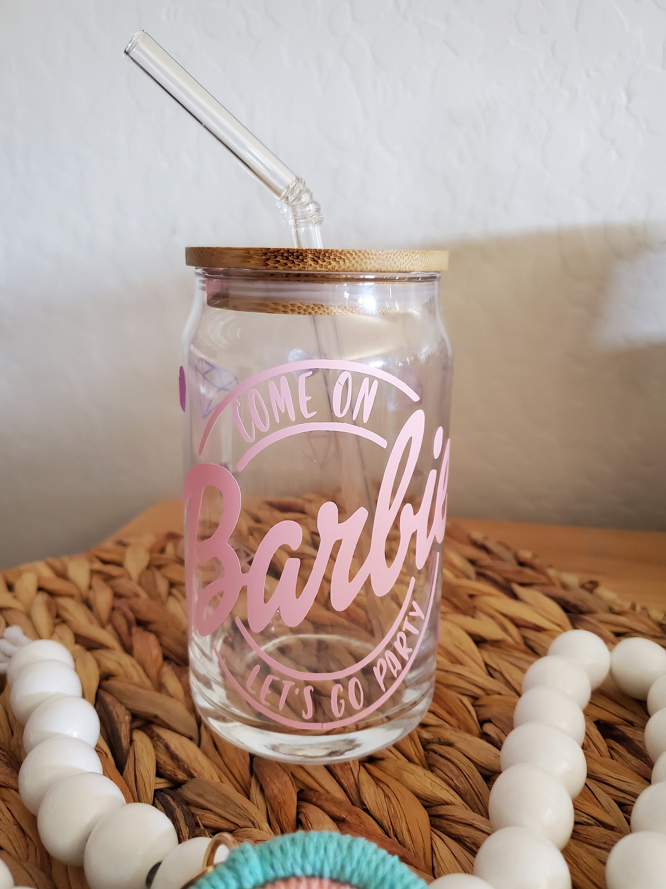 Barbie Glass Cup – Gia Design Co.