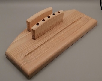 Wooden Desk Organizer Shelf