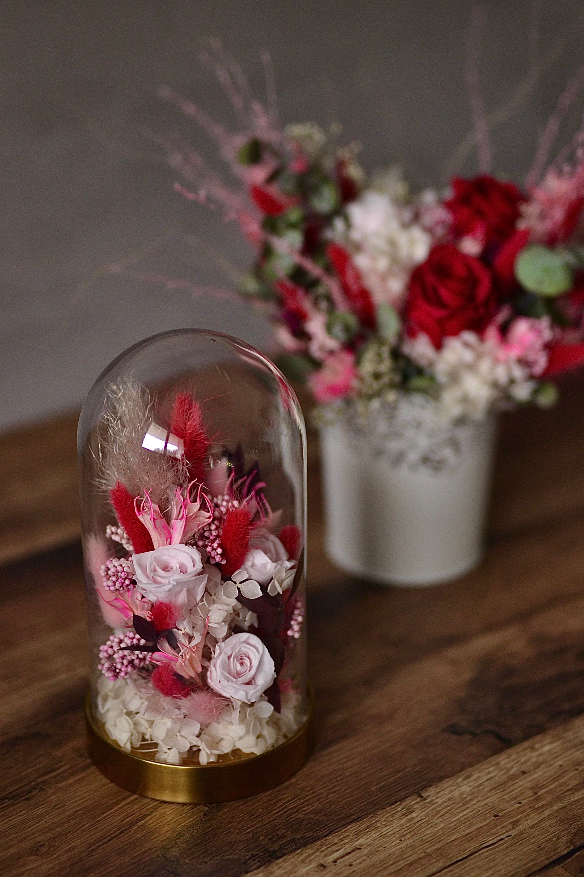 Cloche Florale Collection St Valentin