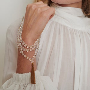 Natural Faceted Himalayan Crystal Mala