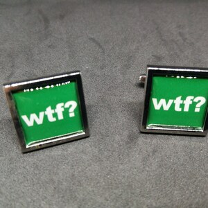WTF Cufflinks