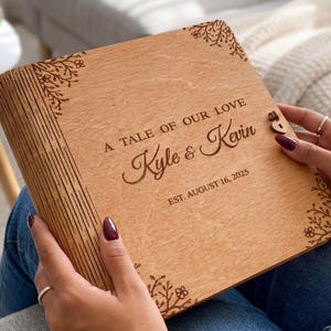 Personalized Memory Box, Wooden Wedding and Anniversary Gift