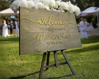 Wedding Decor, Wedding Sign, Custom 3D Wedding Welcome Sign, Wedding Welcome Sign, Personalized Wedding Sign, Sign for Wedding Entrance