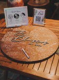 Personalized Wedding Guestbook Sign, Custom 3D Name Sign, Wooden Guest Book Alternative