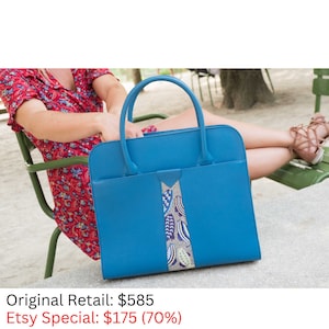 bolsa crossbody de couro bordado azul feminino; bolsa feminina de grife moderna; bolsa de escritório para trabalho em laptop; continuação de viagem; presente para ela